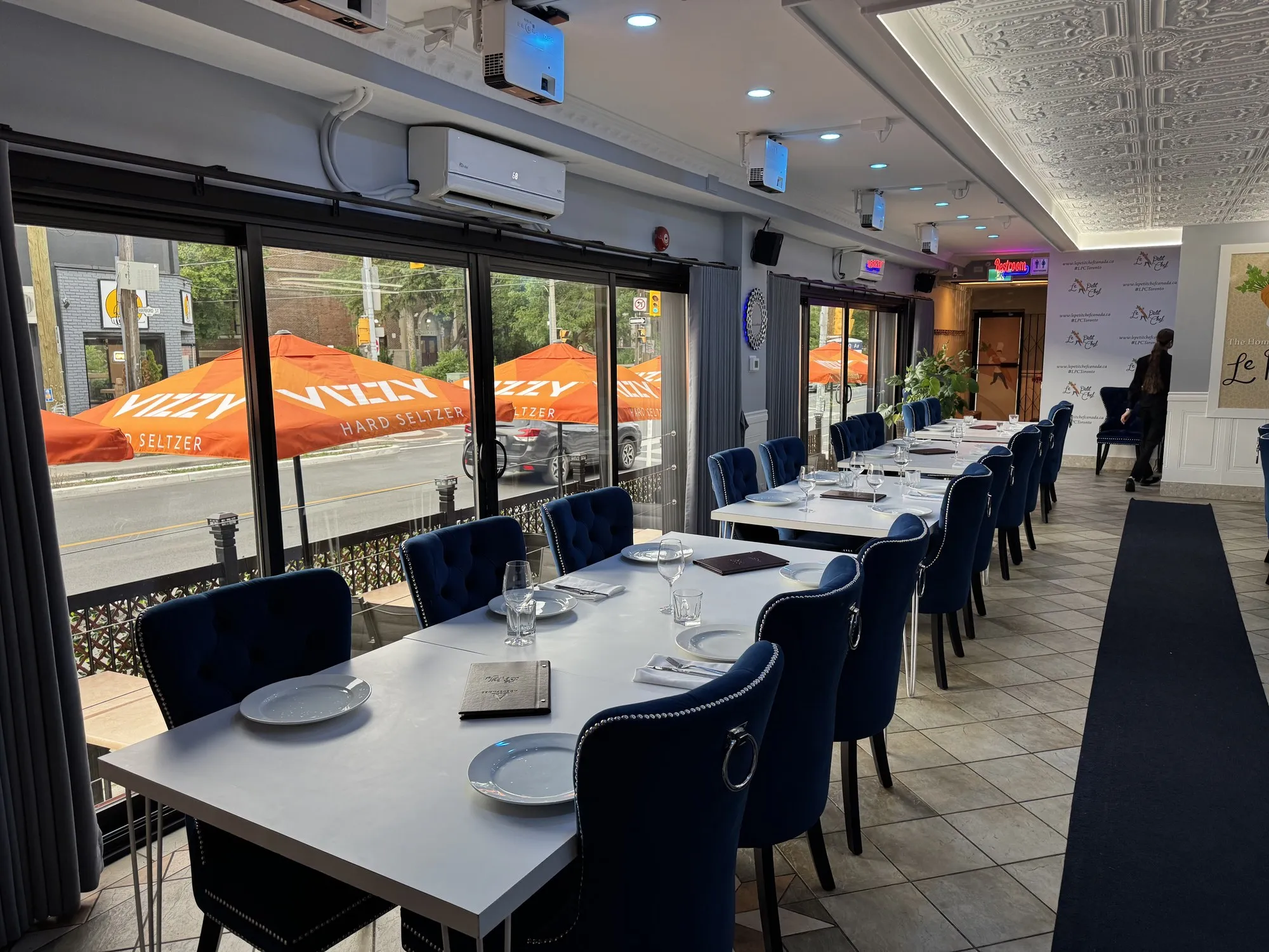 The interior of Ace Restaurant